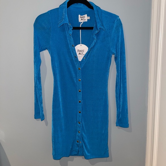 Princess Polly Long Sleeve Mini Dress - Picture 3 of 5